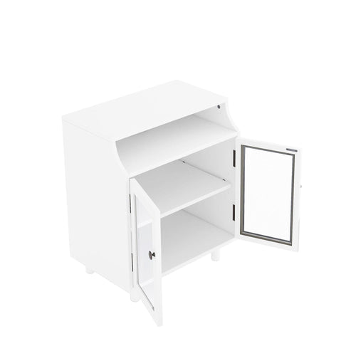 1st Choice Furniture Direct Elegant Mid-Century Modern Nightstand | Versatile Storage & USB Charging