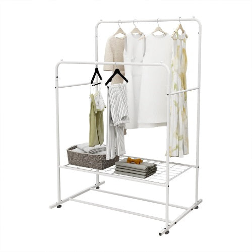 1st Choice Furniture Direct Hanger Rack 1st Choice Multi-tiered Clothing Organizer with Double Rods