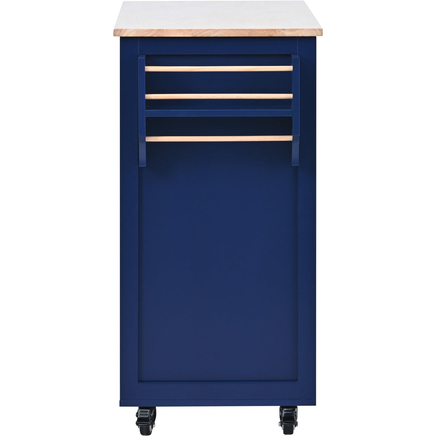 1st Choice Furniture Direct Kitchen Cart 1st Choice Versatile Kitchen Island with 8 Handle-Free Drawers