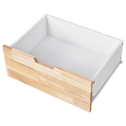 1st Choice Furniture Direct Kitchen Cart 1st Choice White Kitchen Cart with Solid Wood Top, 2 Drawers & Cabinet