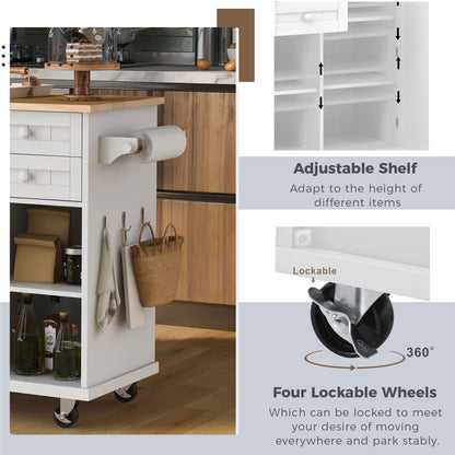 1st Choice Furniture Direct Kitchen Island Cart 1st Choice Functional Stylish Kitchen Island Cart with Storage Solution