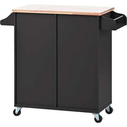 1st Choice Furniture Direct Kitchen Island Cart 1st Choice Rolling Mobile Kitchen Island Cart with Storage in Black