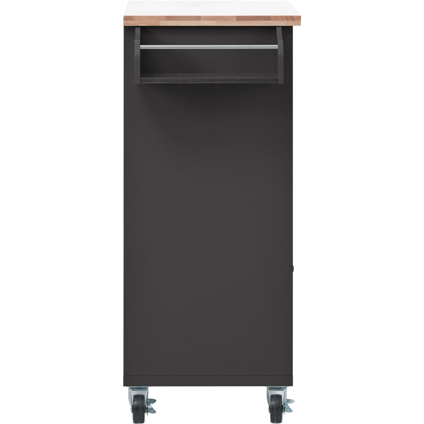 1st Choice Furniture Direct Kitchen Island Cart 1st Choice Rolling Mobile Kitchen Island Cart with Storage in Black