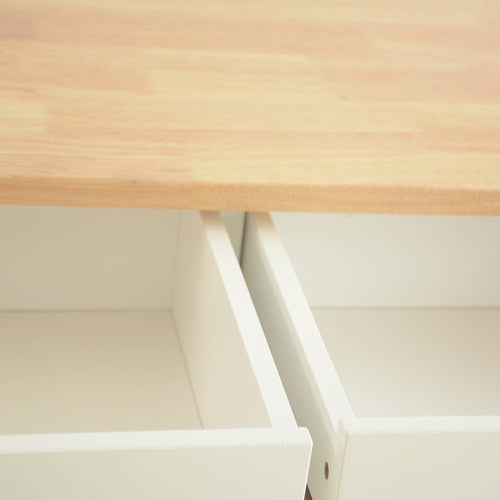 1st Choice Furniture Direct Kitchen Island Cart 1st Choice Rubber Wood Top Mobile Kitchen Island & Cart with Drawers
