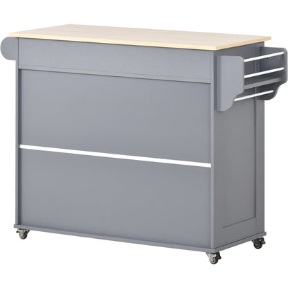 1st Choice Furniture Direct Kitchen Island Cart 1st Choice Versatile Kitchen Island Cart with Locking Wheels & Cabinet