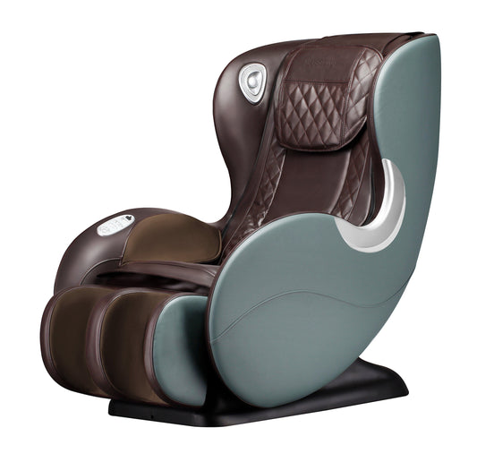 1st Choice Furniture Direct massage chair 1st Choice Green Massage Chair with SL Track & Bluetooth Speaker