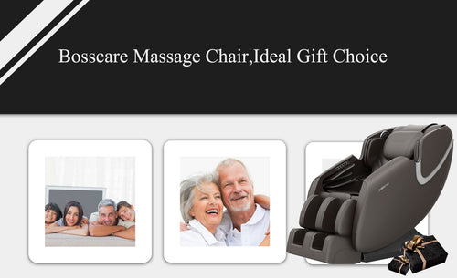 1st Choice Furniture Direct massage chair 1st Choice Massage Chair Recliner Zero Gravity in Brown Finish