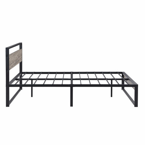 1st Choice Furniture Direct Metal Bed 1st Choice Modern Solid Metal Framework Bed in Black Finish