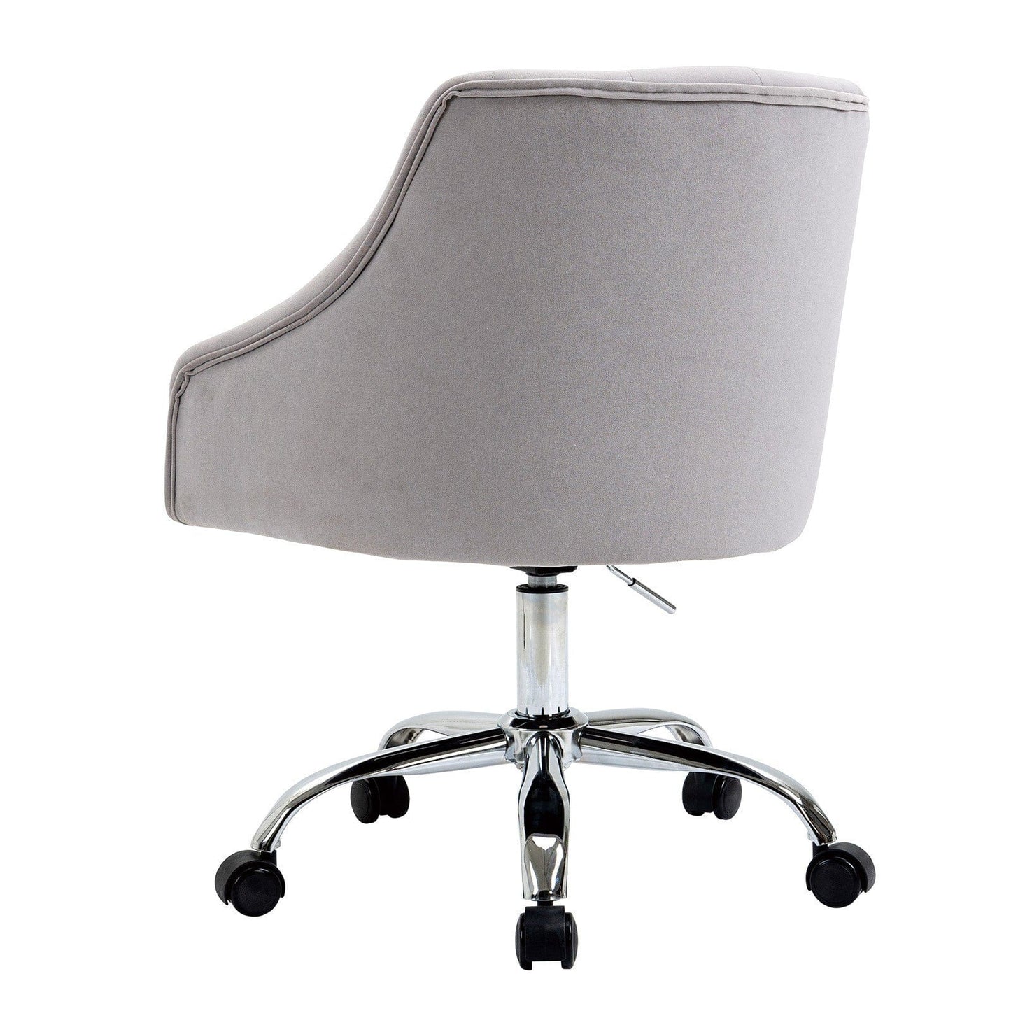 1st Choice Furniture Direct Office Chair 1st Choice Modern Velvet Office Chair with Soft Seat Cushion