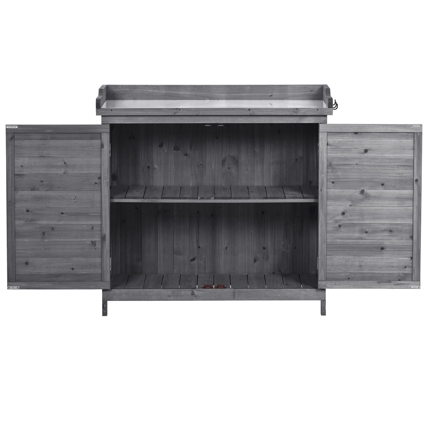 1st Choice Furniture Direct Potting Bench 1st Choice 39" Rustic Potting Bench - Wood Workstation with Storage