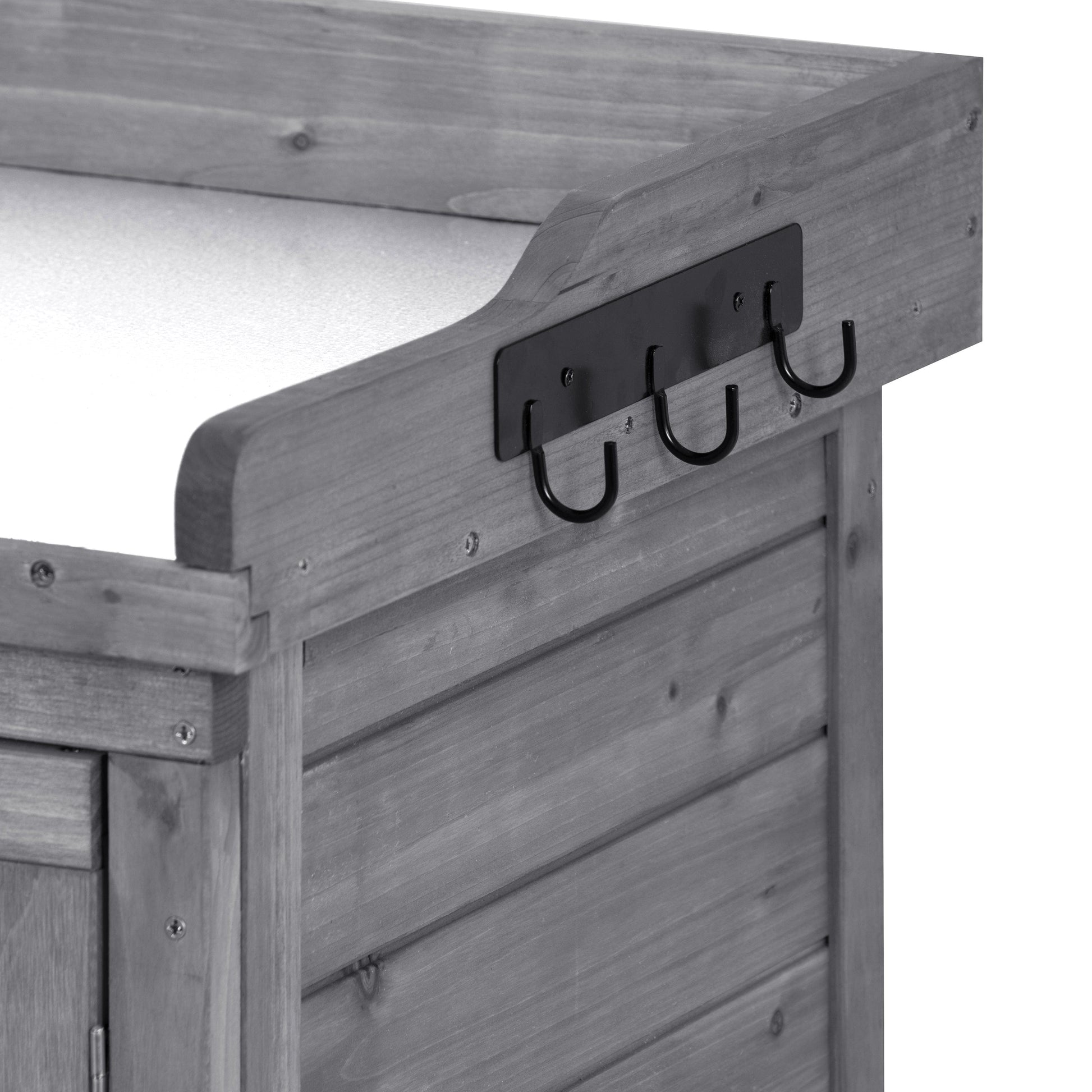 1st Choice Furniture Direct Potting Bench 1st Choice 39" Rustic Potting Bench - Wood Workstation with Storage