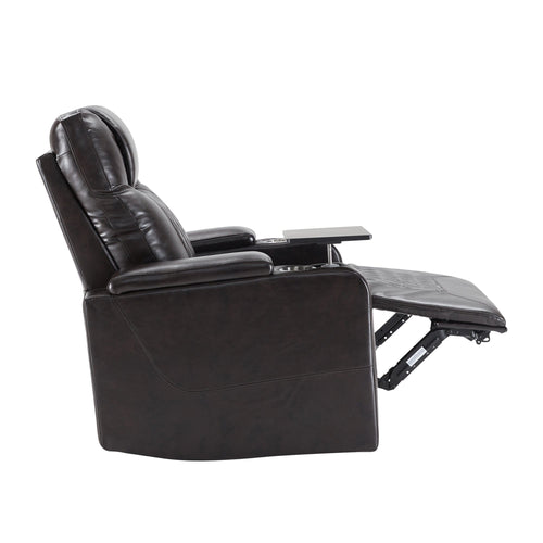 1st Choice Furniture Direct Power Motion Recliner 1sr Choice Power Motion Recliner w/USB Charging Port & Storage Black