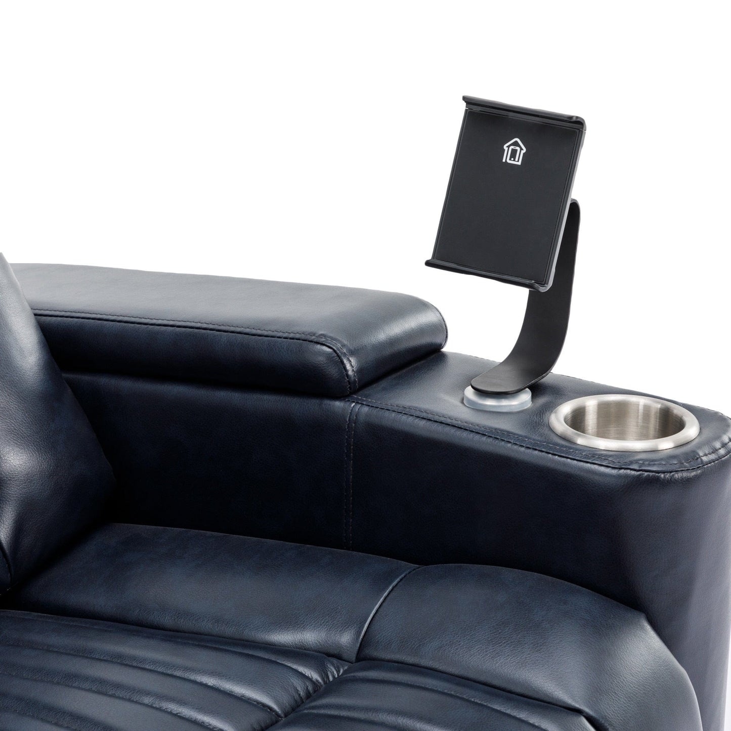 1st Choice Furniture Direct Power Motion Recliner 1st Choice 270° Power Swivel Rocker Recliner w/ Arm Storage & LED Light