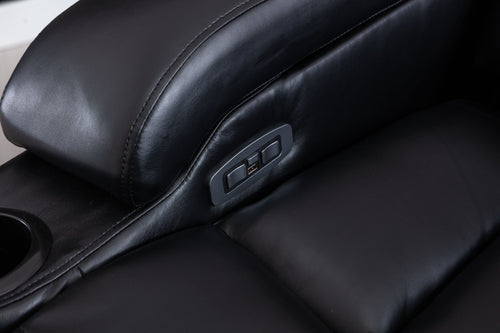 1st Choice Furniture Direct Power Motion Recliner 1st Choice Classic Leather Power Recliner with Electric Headrest