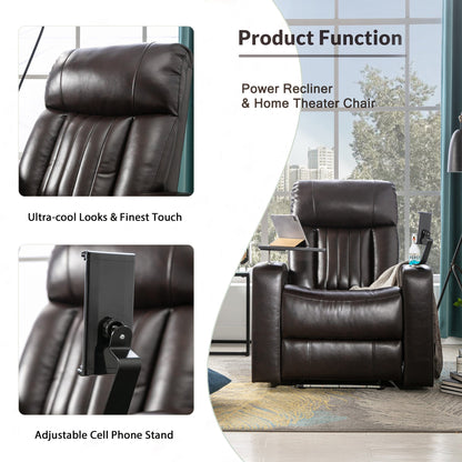 1st Choice Furniture Direct Power Motion Recliner 1st Choice Home Theater Motion Recliner with USB Port & Hidden Storage
