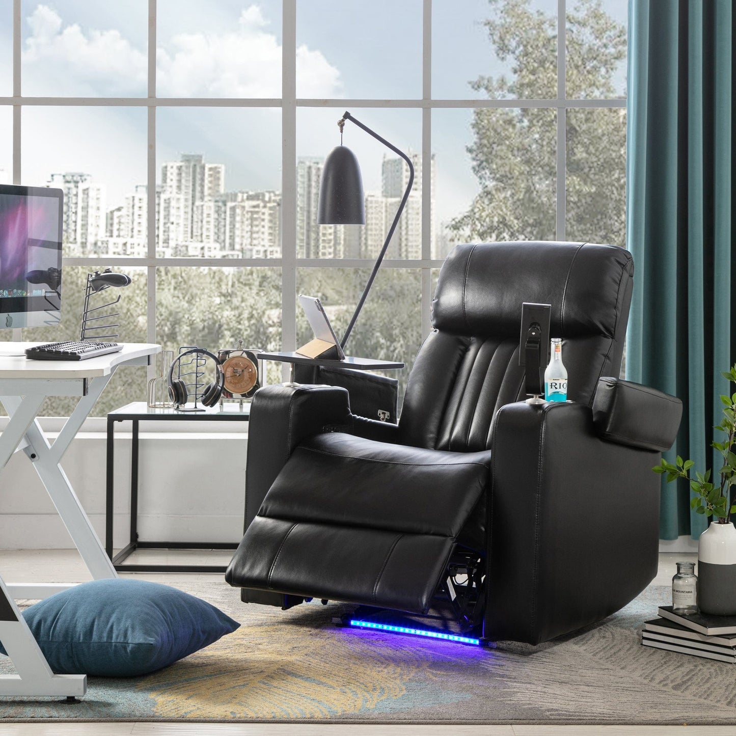 1st Choice Furniture Direct Power Motion Recliner 1st Choice Home Theater Power Motion Recliner with USB Port & Storage