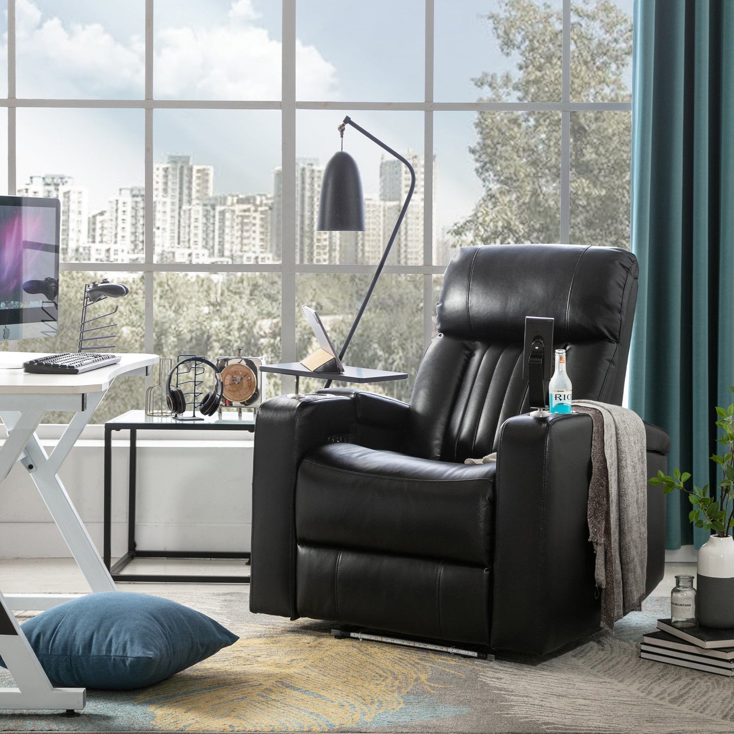 1st Choice Furniture Direct Power Motion Recliner 1st Choice Home Theater Power Motion Recliner with USB Port & Storage
