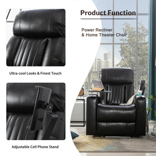 1st Choice Furniture Direct Power Motion Recliner 1st Choice Home Theater Power Motion Recliner with USB Port & Storage
