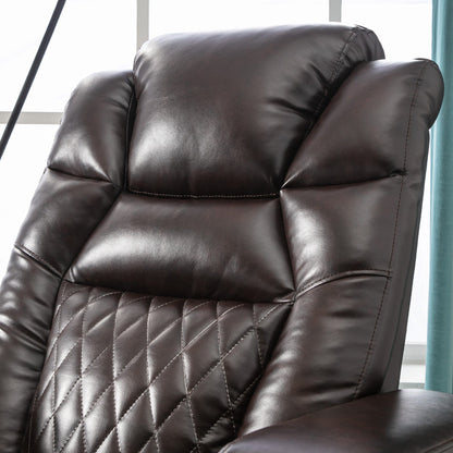 1st Choice Furniture Direct Power Motion Recliner 1st Choice Home Theater Recliner with 360° Tray and Cup Holders