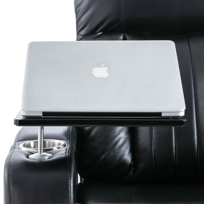 1st Choice Furniture Direct Power Motion Recliner 1st Choice Motion Recliner w/USB Port & Storage in Black Finish