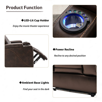 1st Choice Furniture Direct Power Motion Recliner 1st Choice Power Motion Recliner with Adjustable Head and Storage