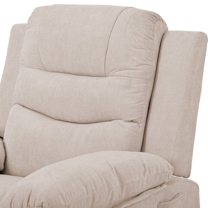 1st Choice Furniture Direct Power Motion Recliner 1st Choice Power Recliner Lift Chair for Living Room in Beige Finish