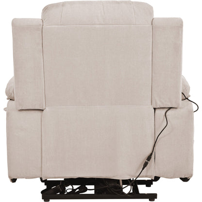 1st Choice Furniture Direct Power Motion Recliner 1st Choice Power Recliner Lift Chair for Living Room in Beige Finish