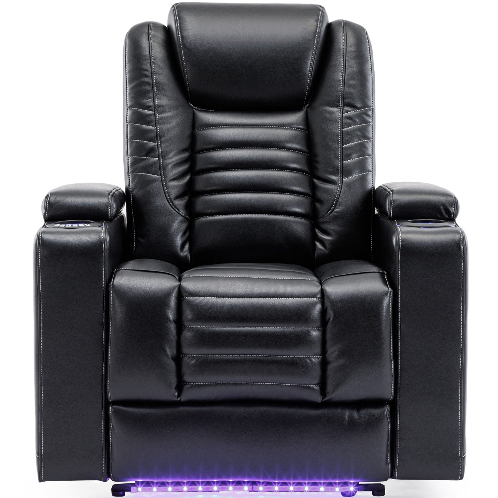 1st Choice Furniture Direct Recliner Chair 1st Choice Home Theater Seating with Power Motion/ Adjustable Headrest