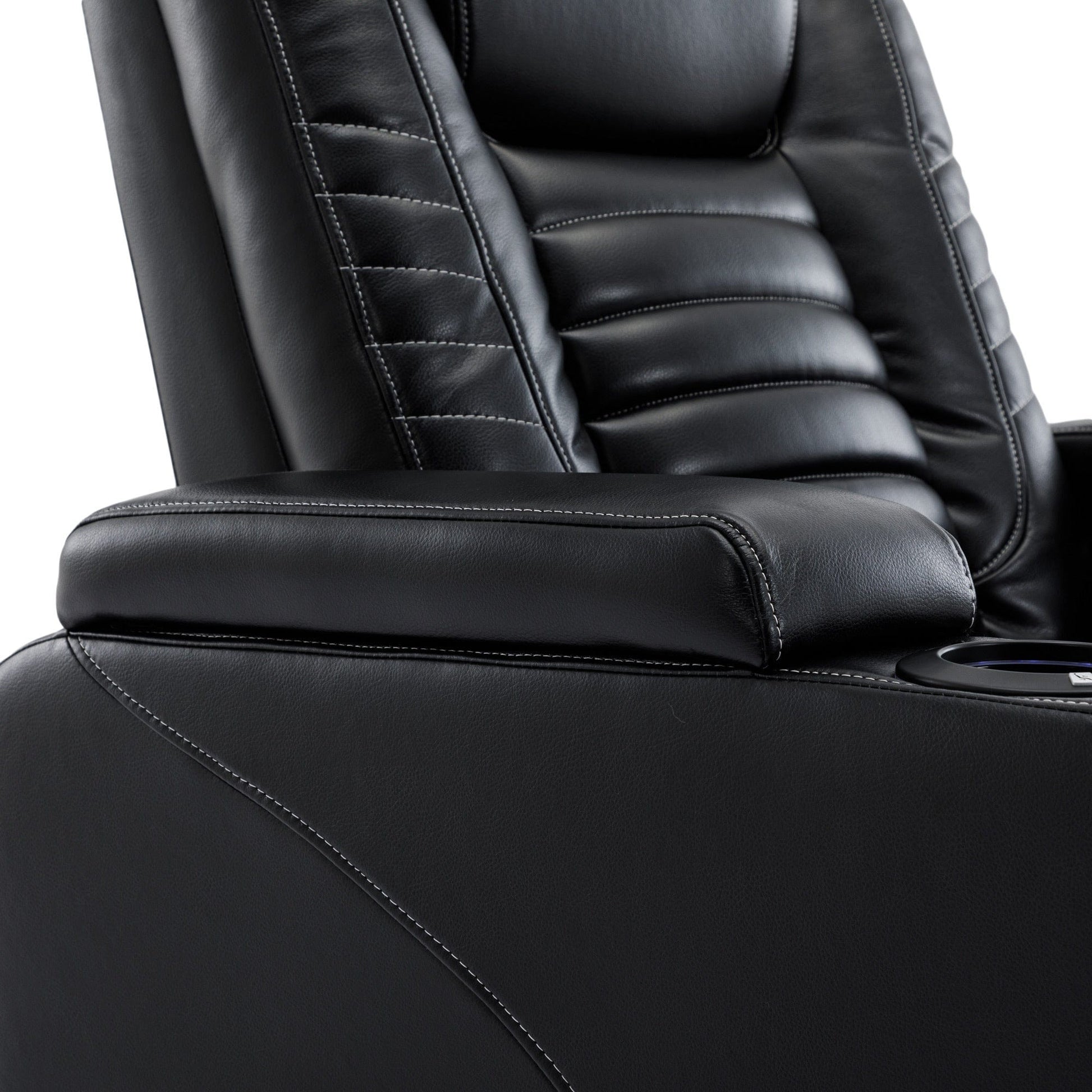 1st Choice Furniture Direct Recliner Chair 1st Choice Home Theater Seating with Power Motion/ Adjustable Headrest