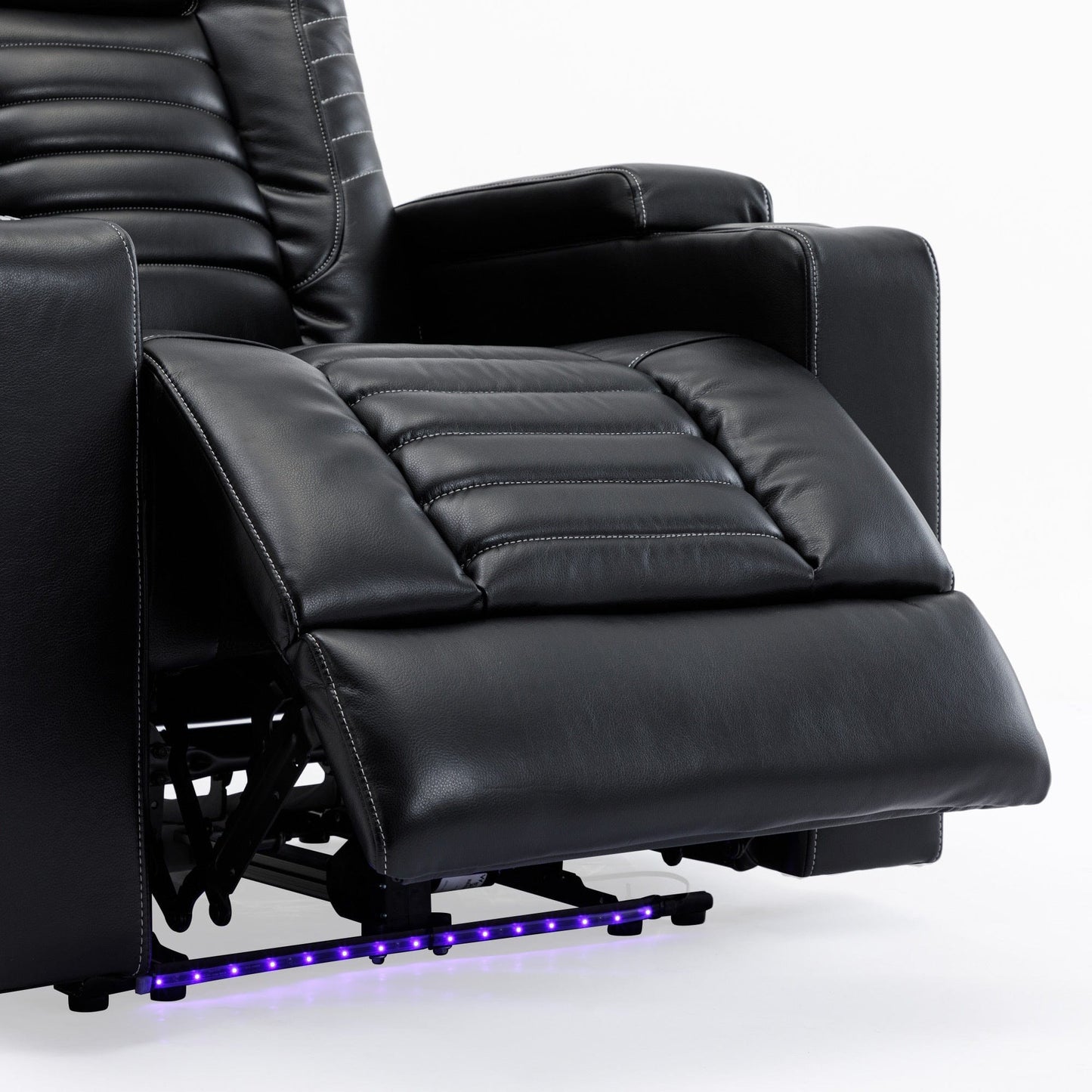 1st Choice Furniture Direct Recliner Chair 1st Choice Home Theater Seating with Power Motion/ Adjustable Headrest