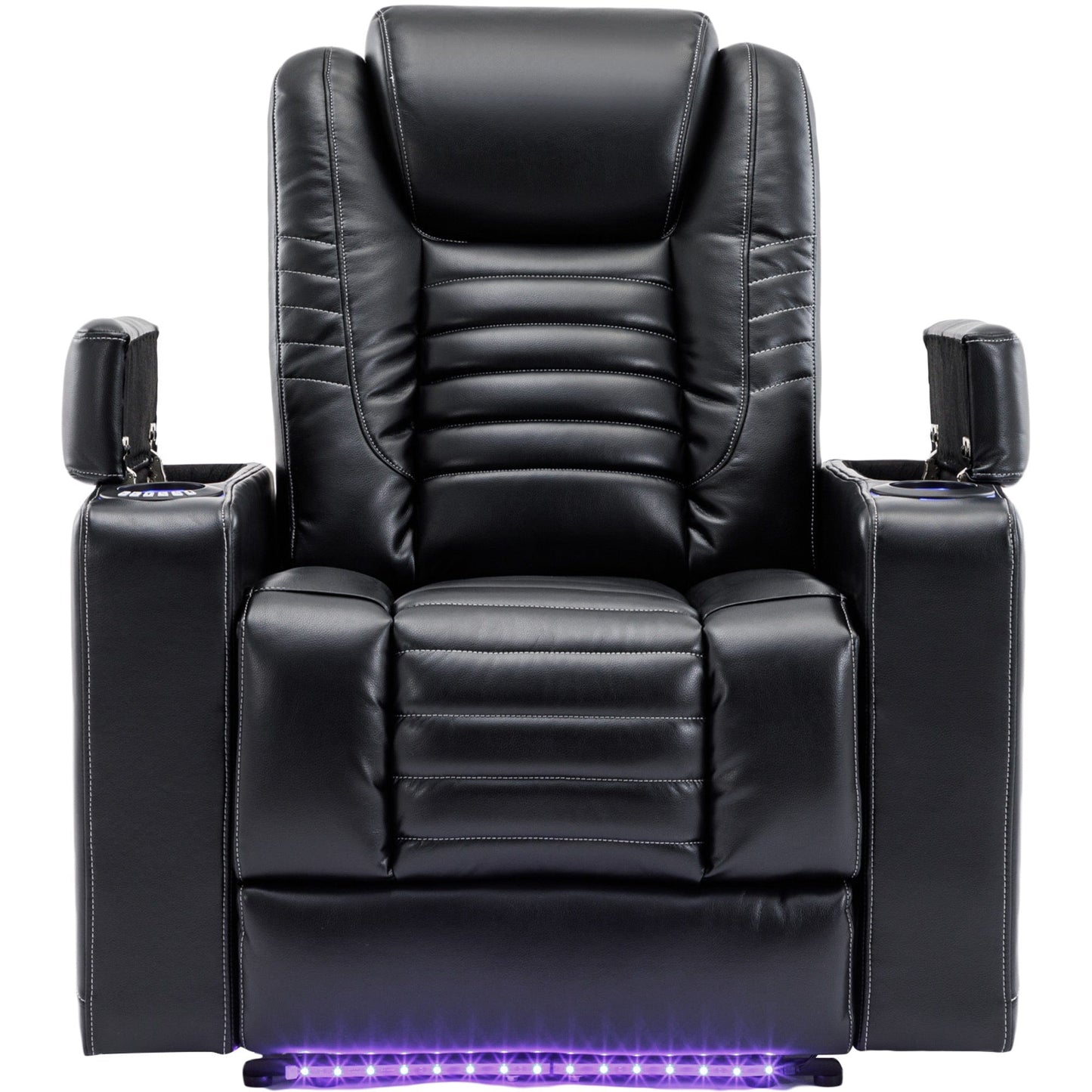 1st Choice Furniture Direct Recliner Chair 1st Choice Home Theater Seating with Power Motion/ Adjustable Headrest