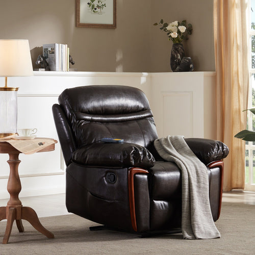 1st Choice Furniture Direct Recliner Chair 1st Choice Massage Recliner Sofa Chair in  PU Leather Finish