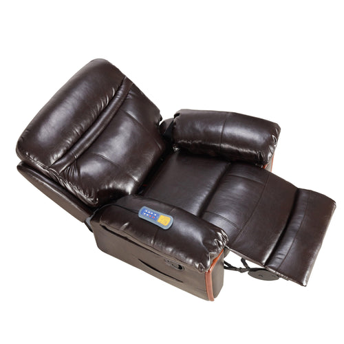 1st Choice Furniture Direct Recliner Chair 1st Choice Massage Recliner Sofa Chair in  PU Leather Finish