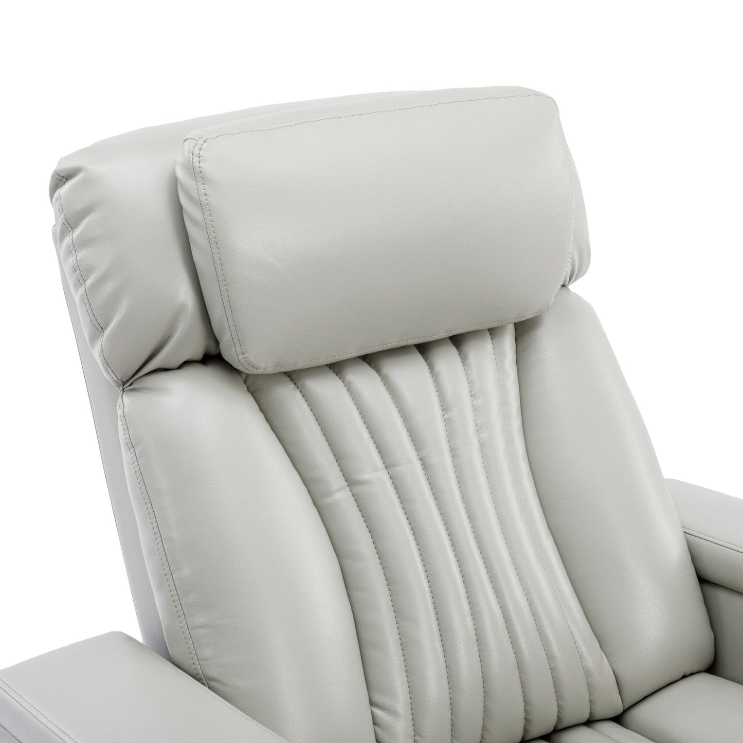 1st Choice Furniture Direct Recliner Chair 1st Choice Modern LED Power Recliner with Storage and Phone Holder