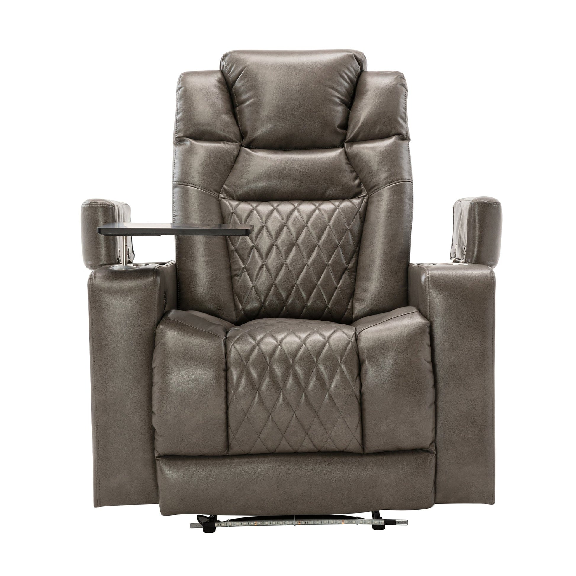 1st Choice Furniture Direct Recliner Chair 1st Choice Power Motion Recliner w/ Arm Storage, USB Port & Cup Holder