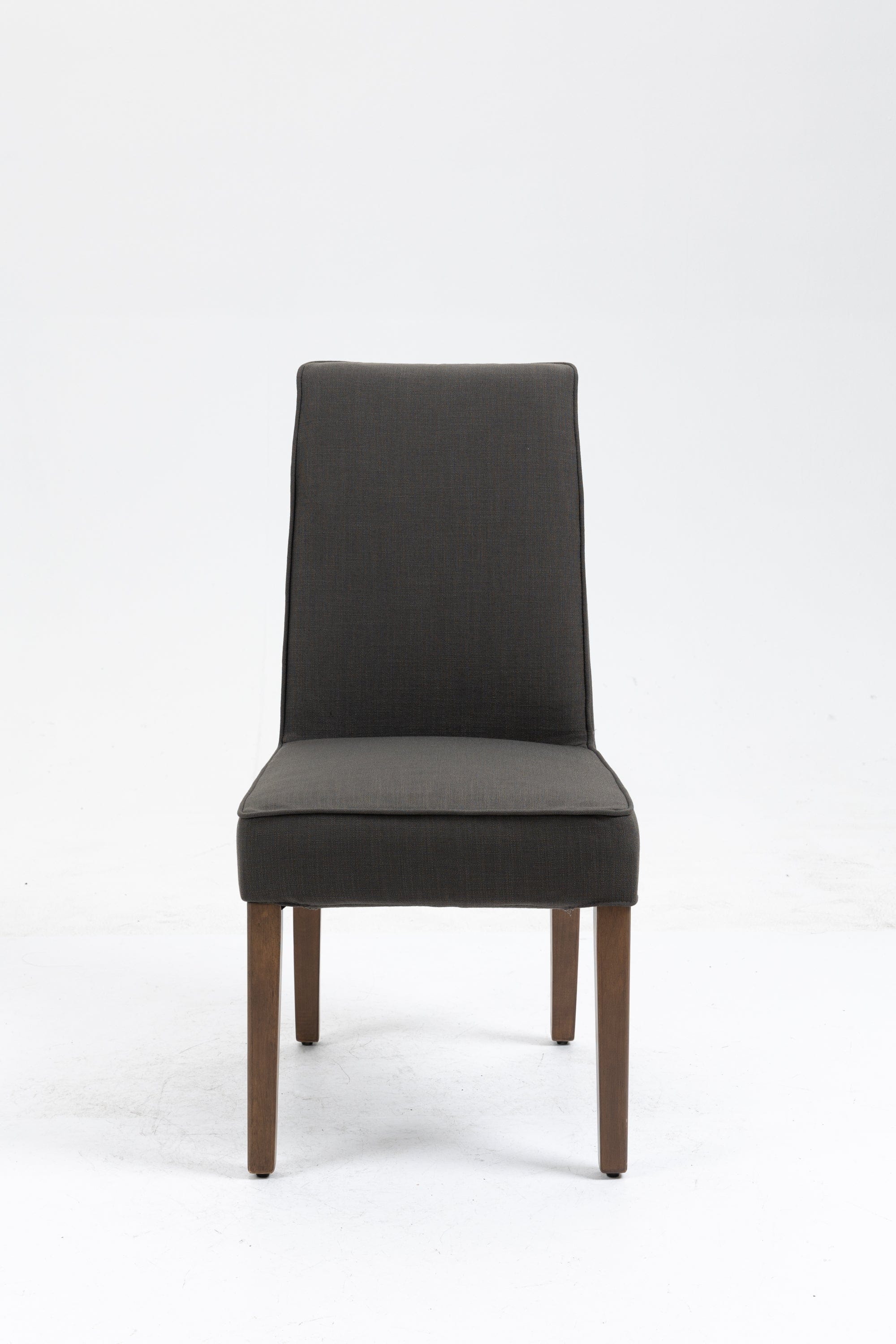 Gray parsons linen discount chair