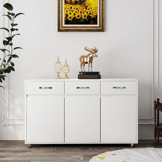 1st Choice Furniture Direct Side Table 1st Choice White Side Table with 3 Doors