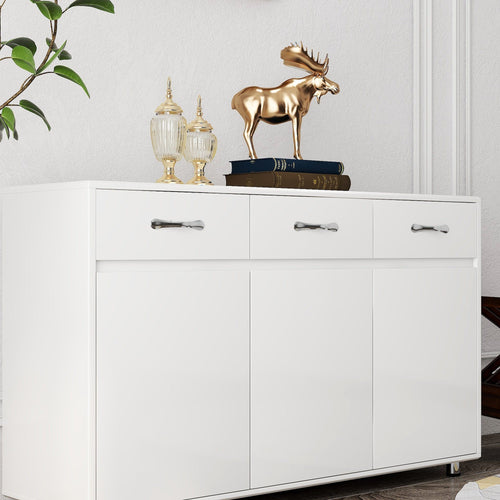 1st Choice Furniture Direct Side Table 1st Choice White Side Table with 3 Doors