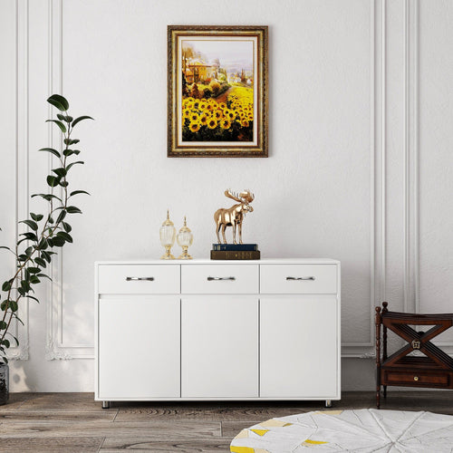 1st Choice Furniture Direct Side Table 1st Choice White Side Table with 3 Doors