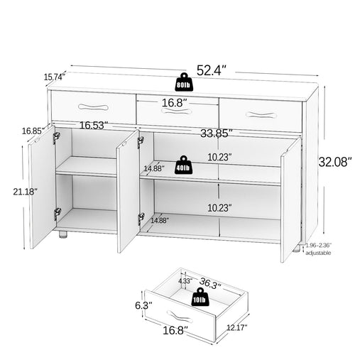 1st Choice Furniture Direct Side Table 1st Choice White Side Table with 3 Doors
