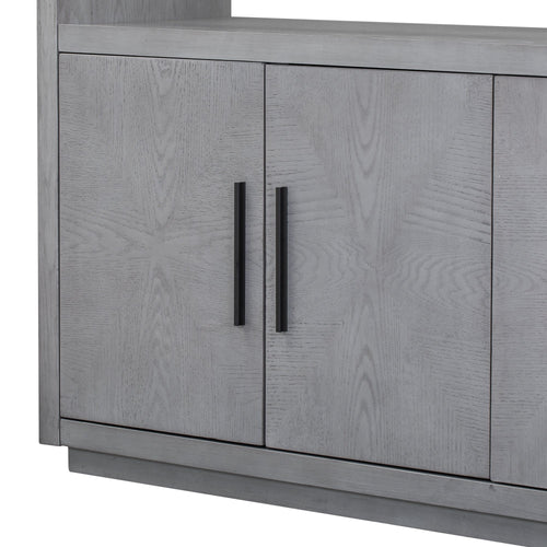 1st Choice Furniture Direct Sideboard 1st Choice Modern Multi-Functional Sideboard Wooden & Metal Cabinet