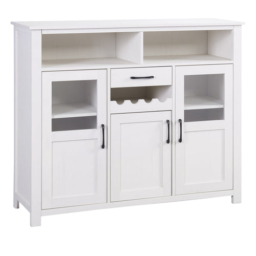 1st Choice Furniture Direct Sideboard 1st Choice Retro Sideboard with Wine Rack and Adjustable Shelves