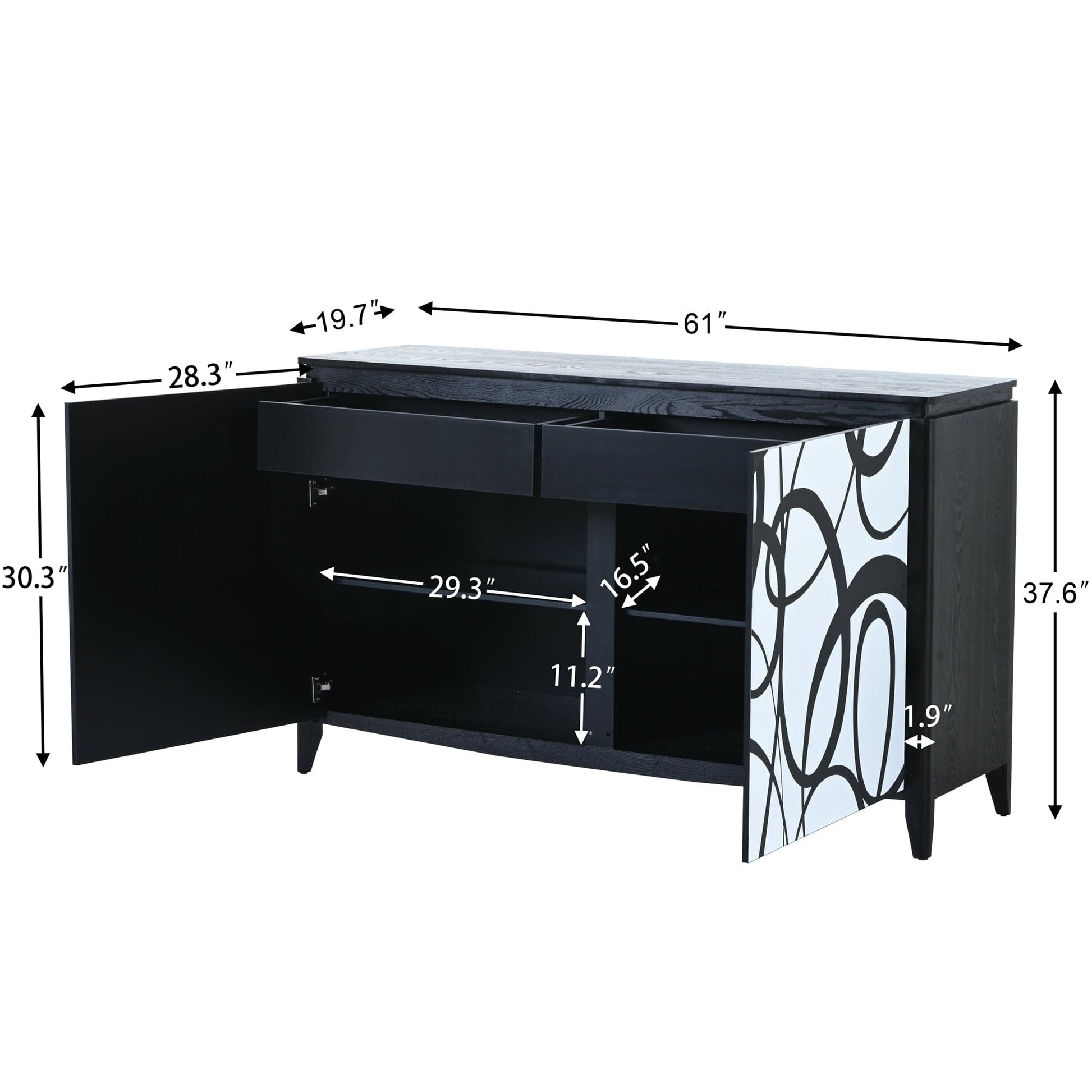 1st Choice Furniture Direct Sideboard Buffet 1st Choice Modern Sturdy Sideboard Buffet Storage Cabinet Solution