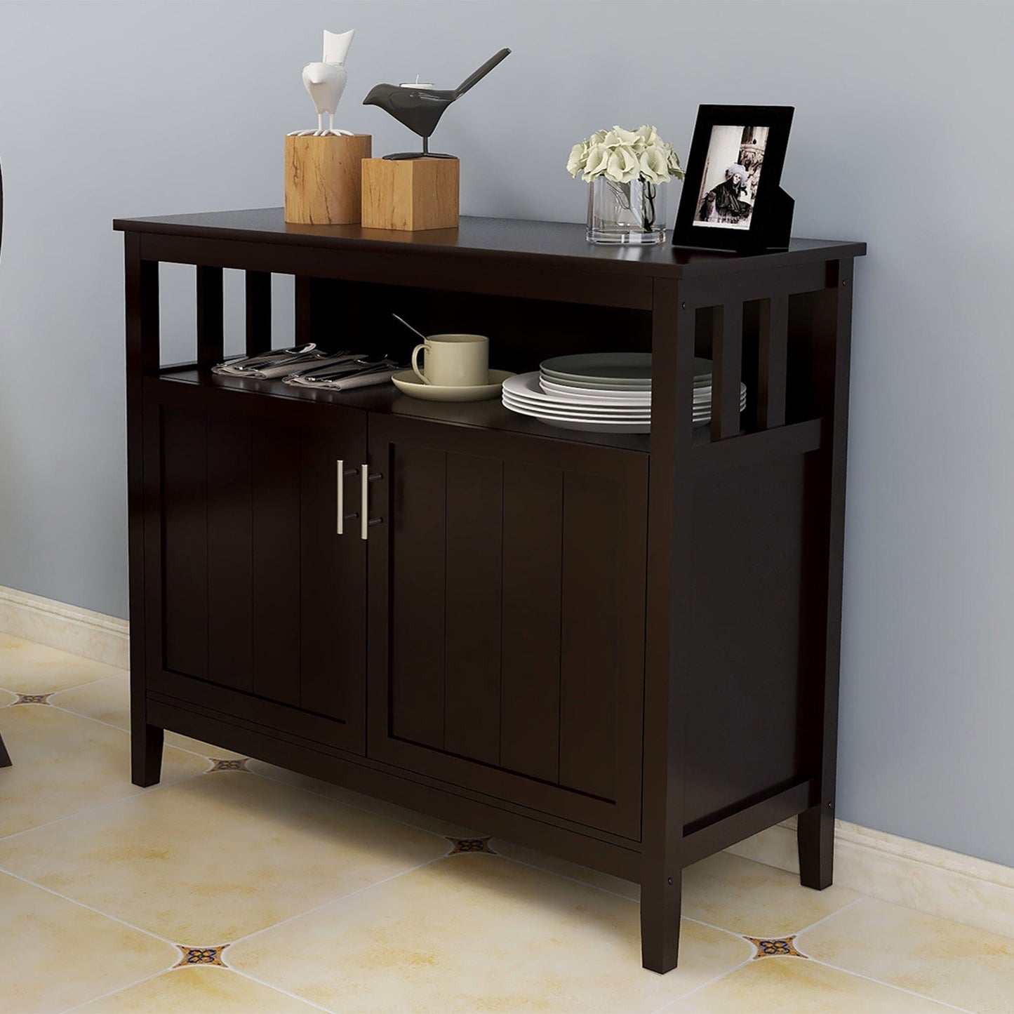 1st Choice Furniture Direct Sideboard Server 1st Choice Brown Kitchen Storage Sideboard And Buffet Server Cabinet