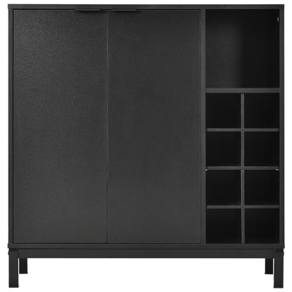 1st Choice Furniture Direct sideboards and Buffets 1st Choice Sideboards & Buffets Cabinet Wine Racks Server in Black