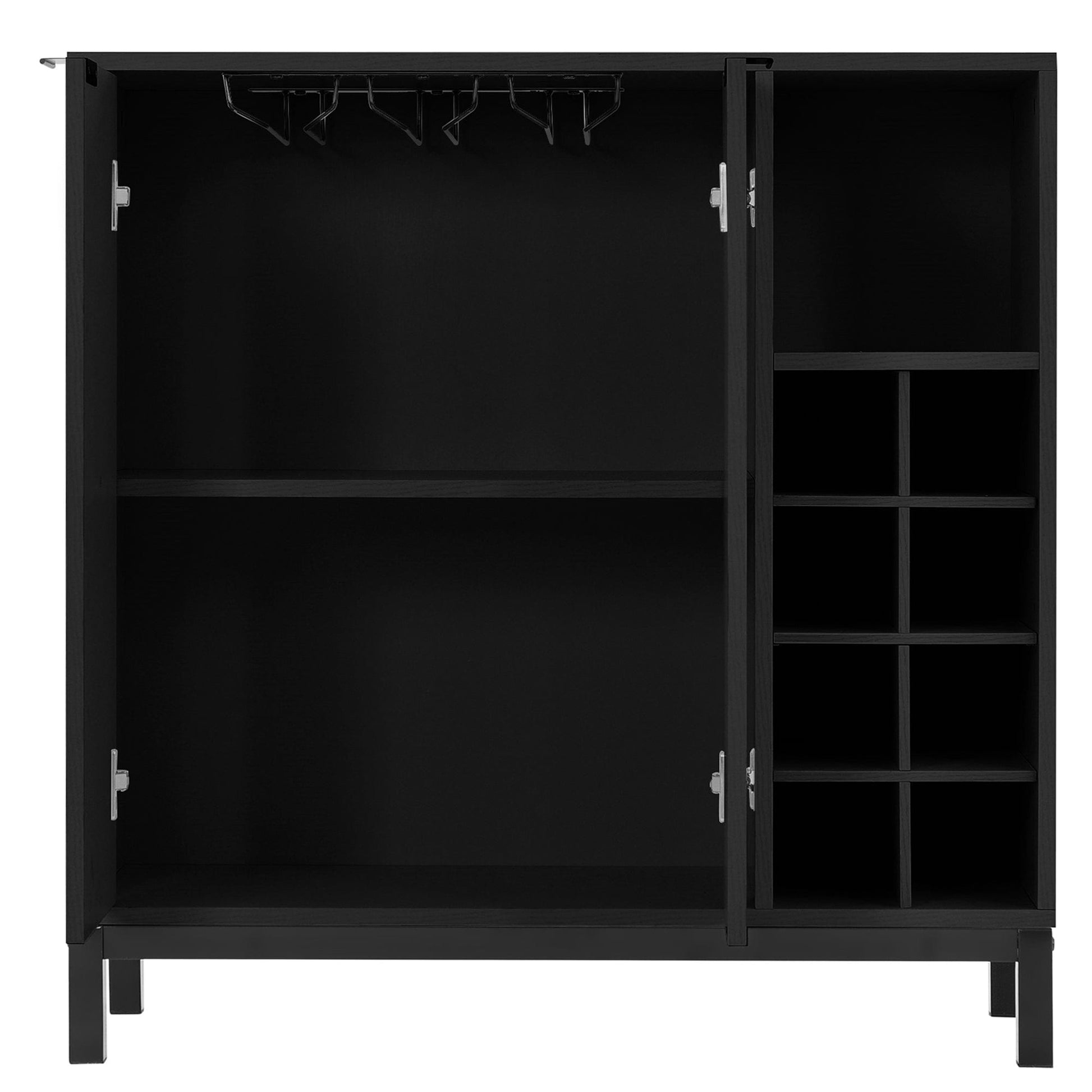 1st Choice Furniture Direct sideboards and Buffets 1st Choice Sideboards & Buffets Cabinet Wine Racks Server in Black
