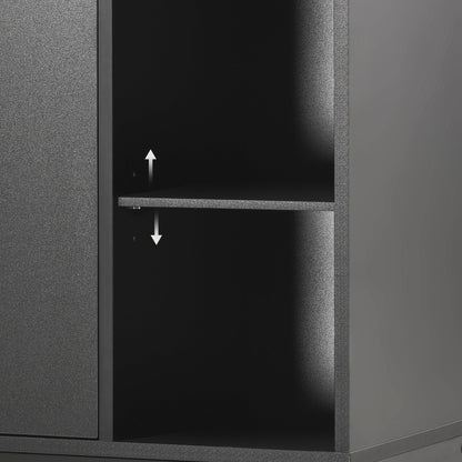 1st Choice Furniture Direct sideboards and Buffets 1st Choice Sideboards & Buffets Cabinet Wine Racks Server in Black