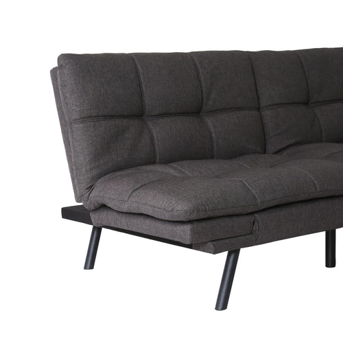 1st Choice Furniture Direct Sofa 1st Choice Modern Memory Foam Convertible Futon Sofa Bed