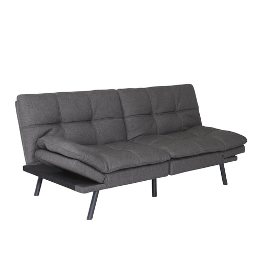1st Choice Furniture Direct Sofa 1st Choice Modern Memory Foam Convertible Futon Sofa Bed