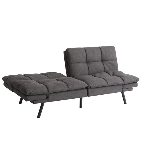 1st Choice Furniture Direct Sofa 1st Choice Modern Memory Foam Convertible Futon Sofa Bed